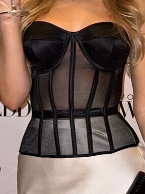 Perfect Corset Top Black